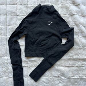 High Neck Gymshark Visionary Long Sleeve Women's Top